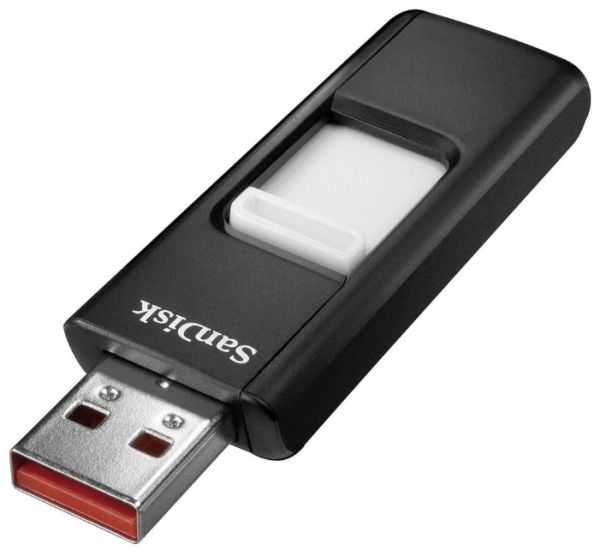 Флешка Sandisk Cruzer 256Гб черный/красный