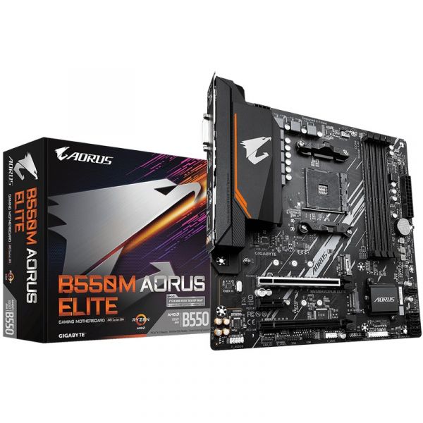 Материнская плата Gigabyte B550M AORUS ELITE